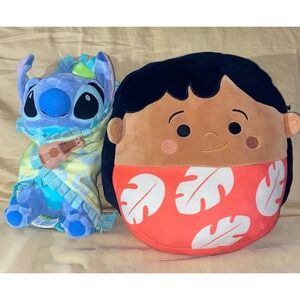 Squishmallow‎ Lilo and Stitch Movie Disney Parks Baby Stitch Doll 10 inch Stuffy